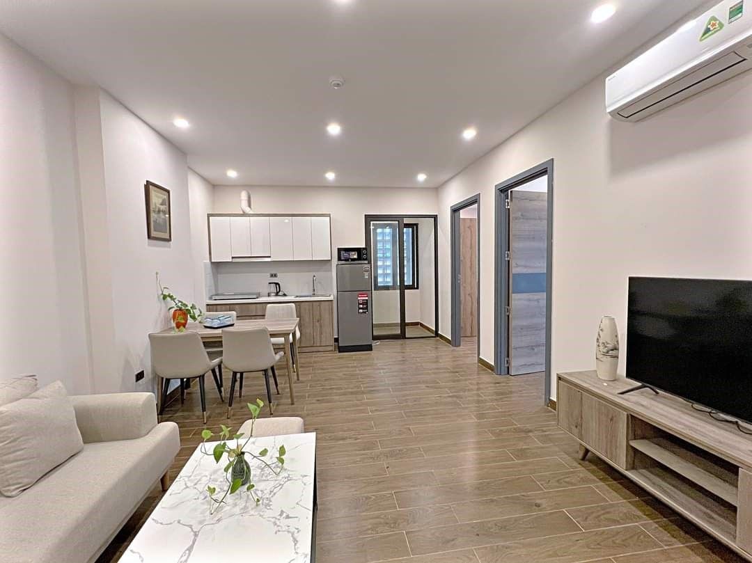 Bán Studio tầng trung Đông Nam hoàn thiện cơ bản view nội khu Avenue Alluvia Sunshine Marina